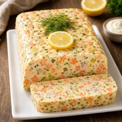 Terrine de Saumon et Saint-Jacques Élégante