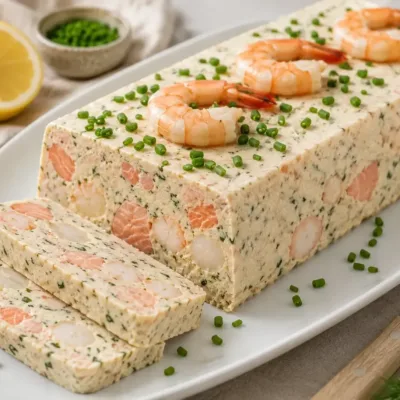Terrine Marine aux Saveurs de Saint-Jacques et Saumon
