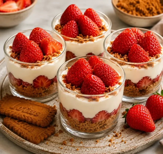 Tiramisu Fraise Spéculoos : Le Dessert Frais et Gourmand Sans Cuisson