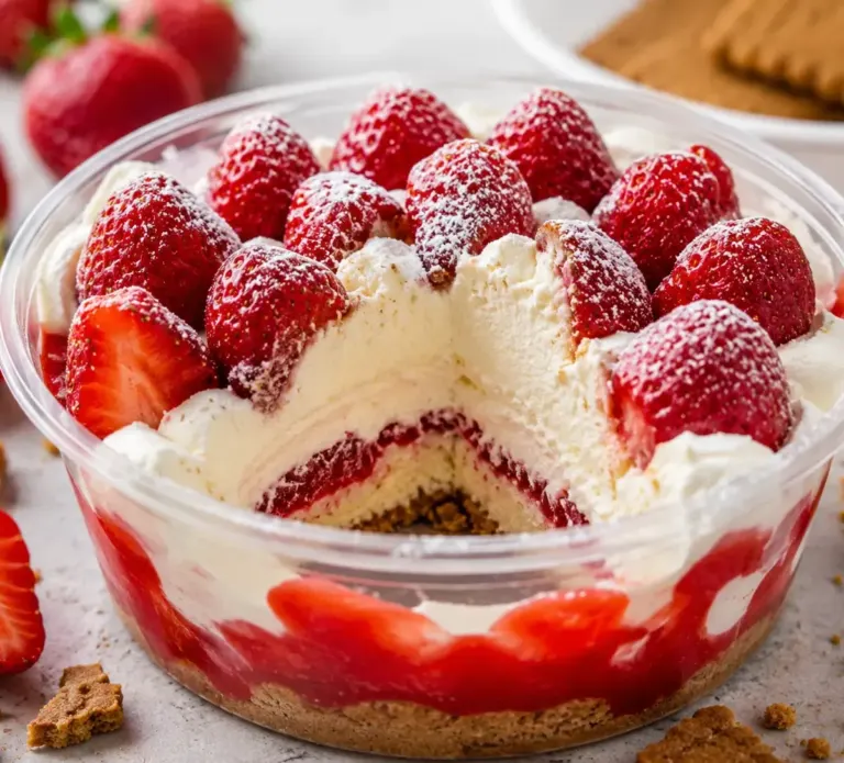 Tiramisu Fraises Spéculoos en Coupe 🍓