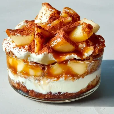 Tiramisu Pommes Caramel Ultra Gourmand