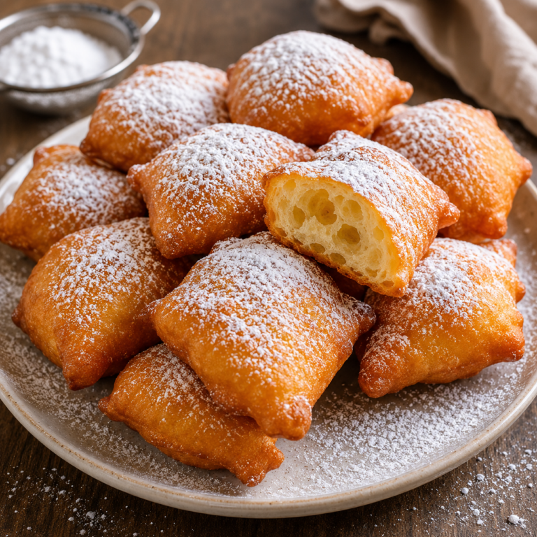 Beignets moelleux maison : une recette traditionnelle, légère et irrésistible
