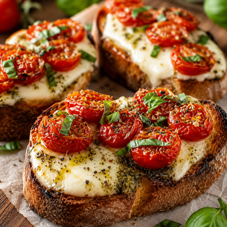 Bruschettas Tomates Mozzarella : l’Apéritif Italien Simple et Gourmand