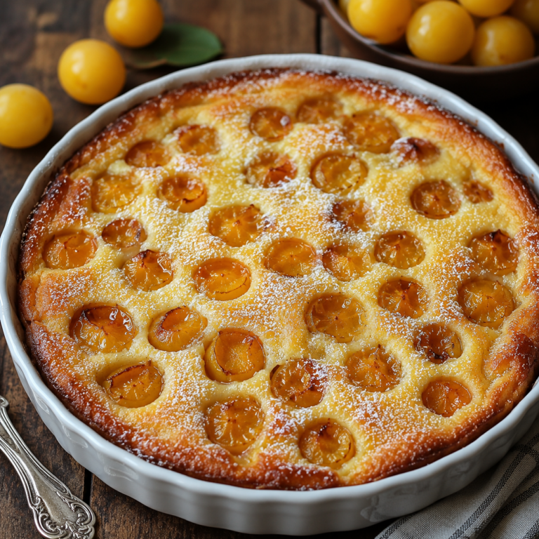 Clafoutis à la Mirabelle : Le Dessert Fruité et Fondant de l’Été