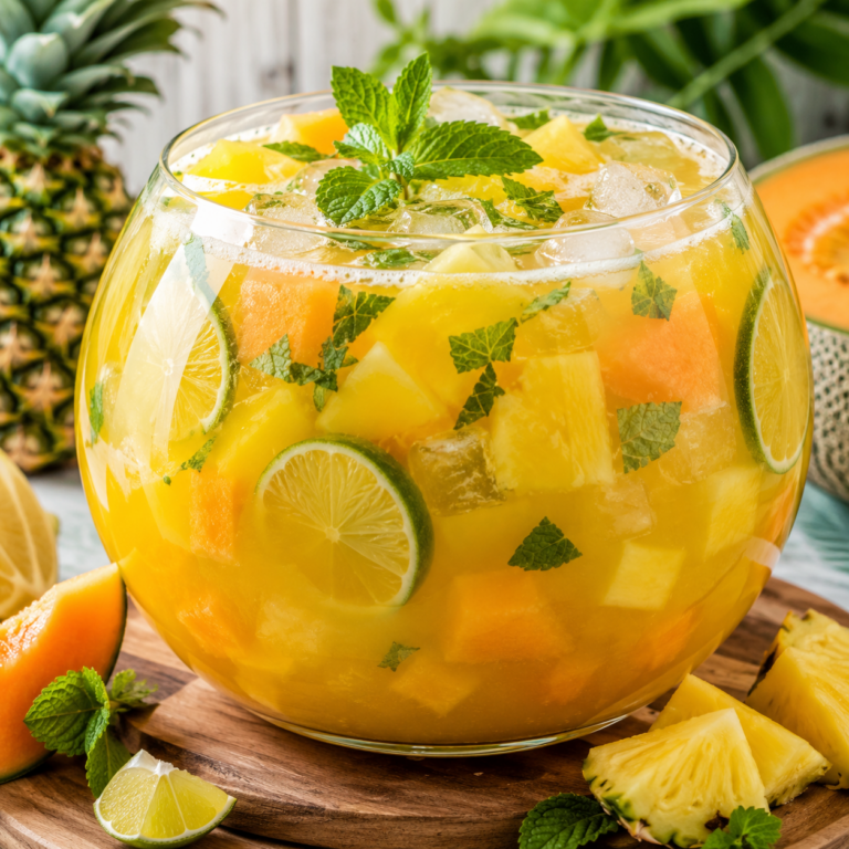 Punch Tropical Frais : la boisson estivale sans alcool ultra désaltérante