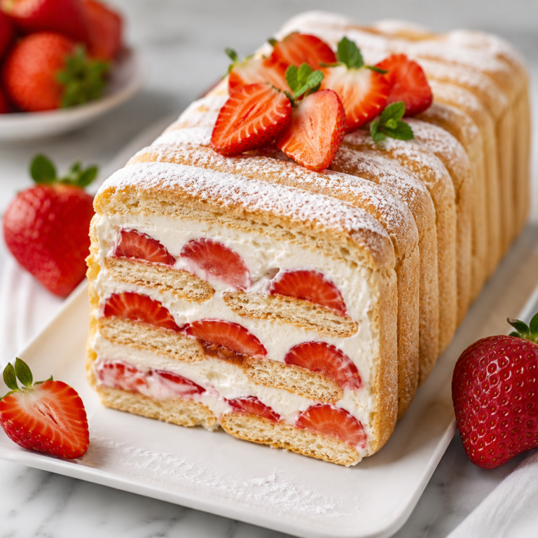 Terrine de Boudoirs aux Fraises : Le Dessert Fraîcheur de l’Été