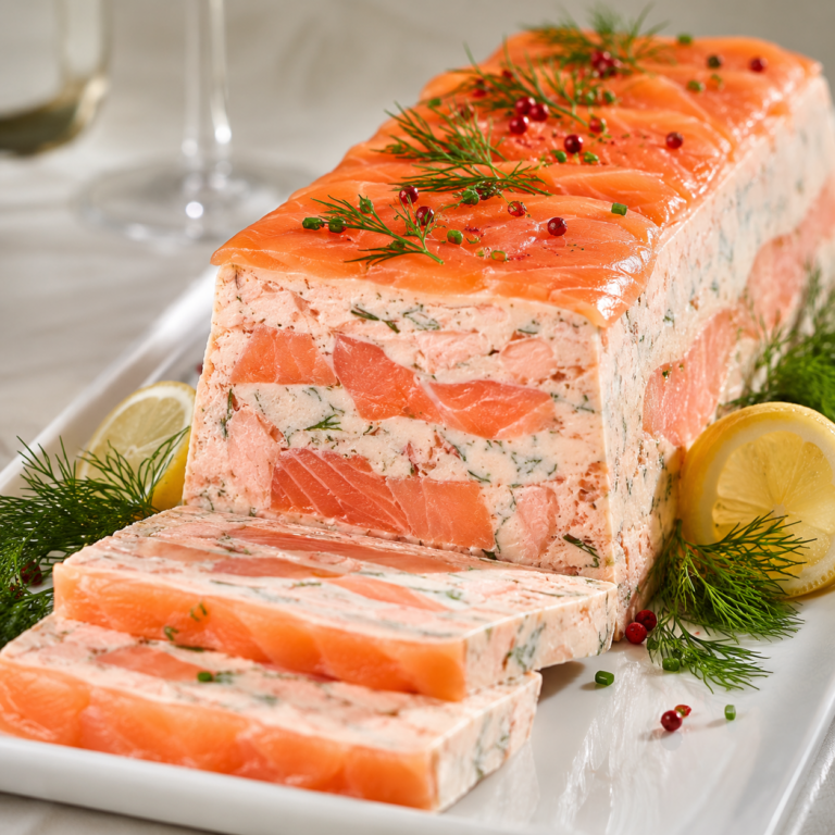 Terrine aux Deux Saumons : Une Entrée Raffinée et Gourmande