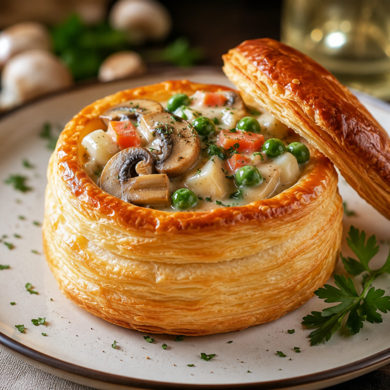Vol-au-Vent aux Légumes et aux Champignons : Une Recette Gourmande et Végétarienne