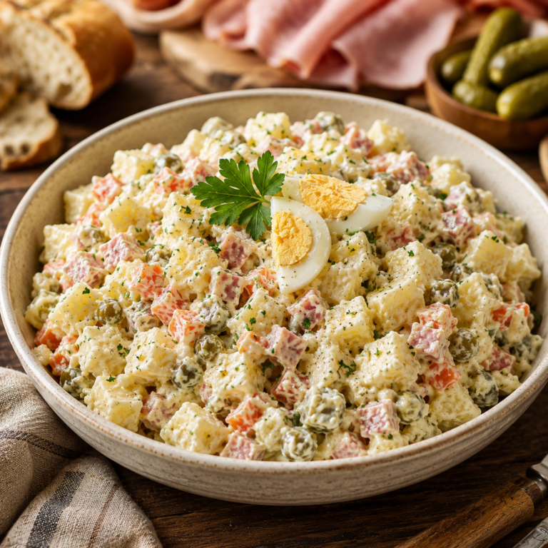 Salade Piémontaise Maison Comme à la Charcuterie