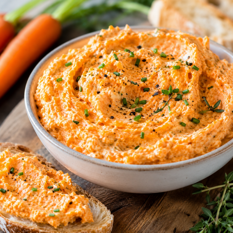 Tartinade de Carottes au Fromage Frais : Une Recette Légère et Savoureuse