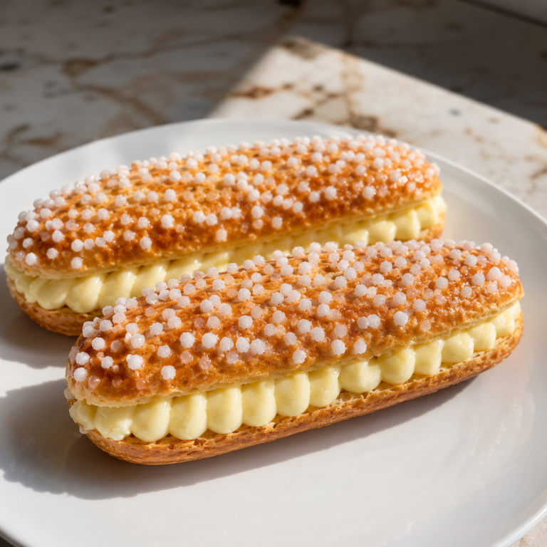 Éclairs façon tropézienne : la pâtisserie qui sent bon le Sud