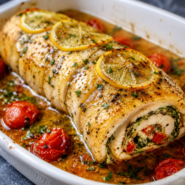Rouleau de Poisson au Four : Une Recette Savoureuse et Légère