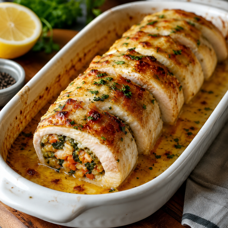 Rouleau de Poisson au Four : Une Recette Savoureuse et Légère
