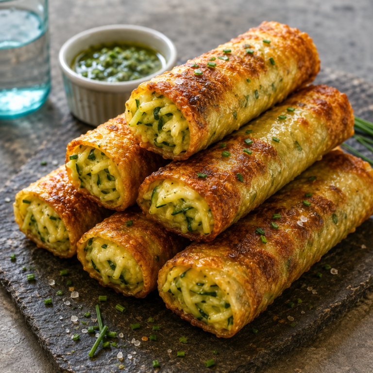 Croustillants de Courgettes et Fromage