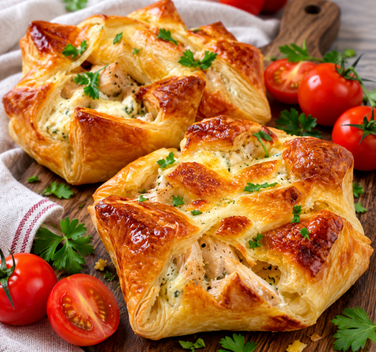 Feuilleté Poulet Boursin : croustillant, fondant et ultra gourmand