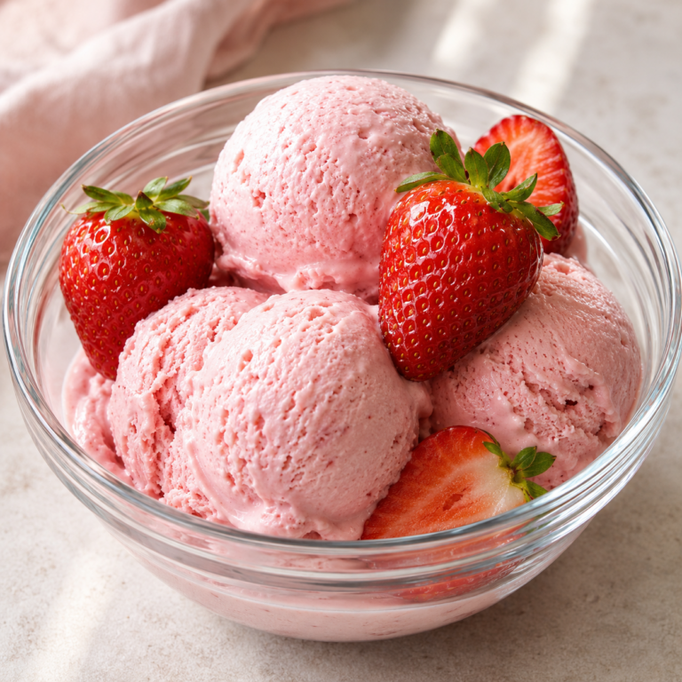 Glace à la Fraise Maison Ultra Crémeuse : La Recette Facile et Gourmande