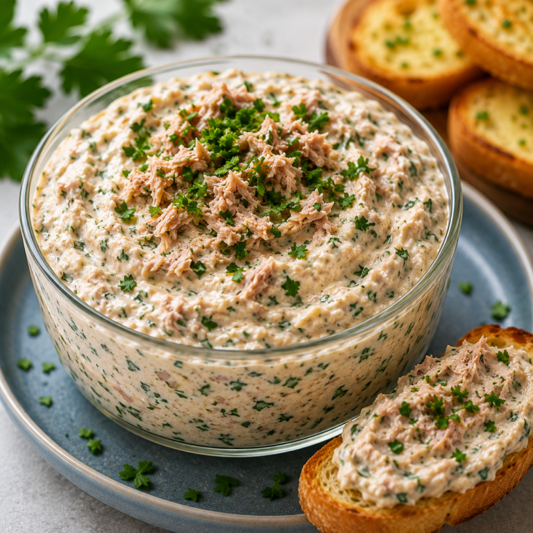 Rillettes de Thon Crémeuses aux Herbes Fraîches