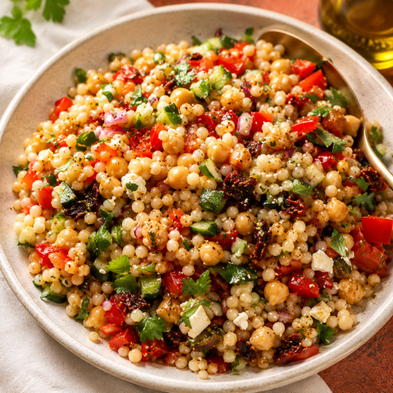 Salade de Perles Fraîche et Colorée : La Recette Facile de l’Été