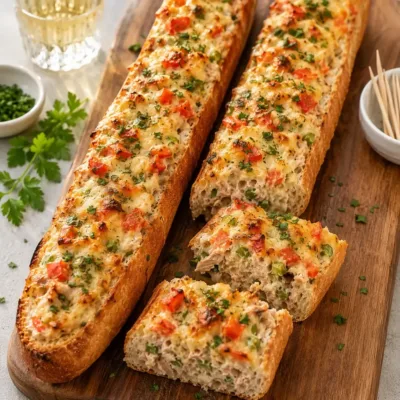Baguette Farcie Apéro au Thon : Recette Gourmande