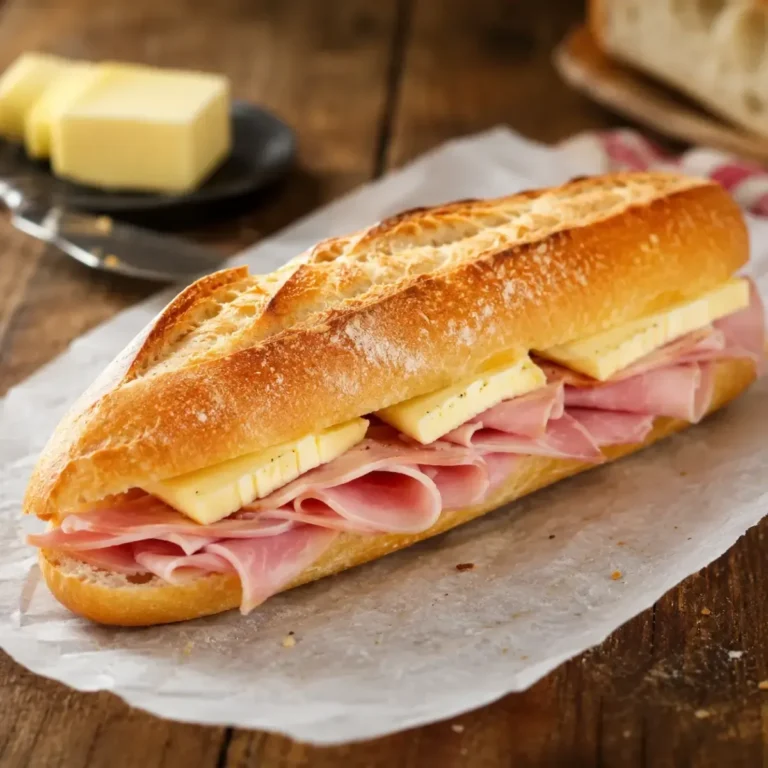 Baguette Jambon-Beurre : Recette Authentique