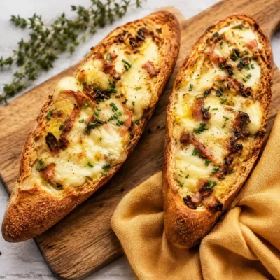 Baguettes au Fromage Raclette : Fondantes et Gourmandes