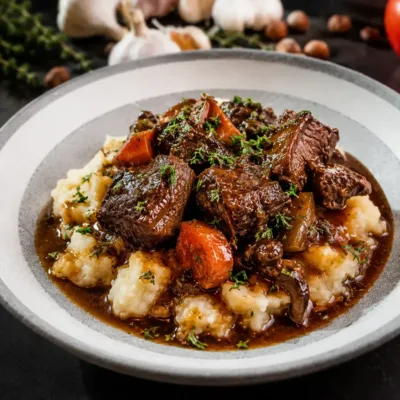 Bœuf Braisé Fondant à l’Ancienne