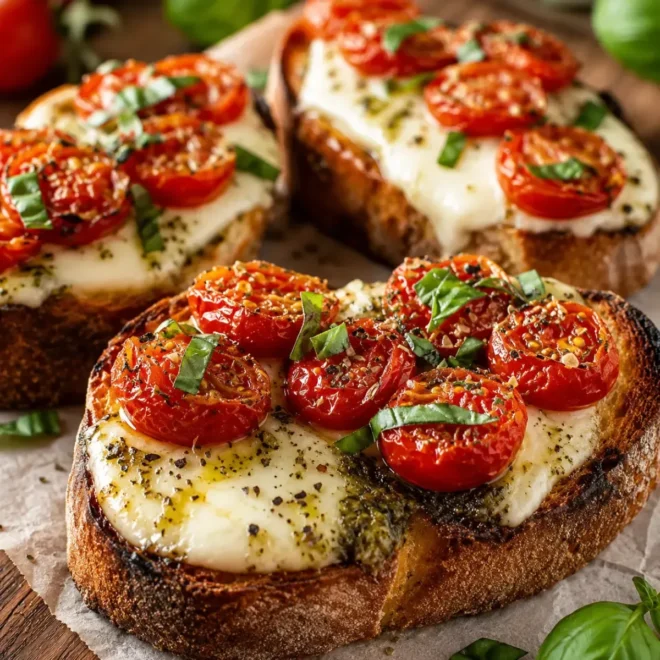 Bruschettas Tomates Mozzarella : l’Apéritif Italien Simple et Gourmand