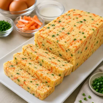 Cake de Surimi et Ciboulette Ultra Moelleux