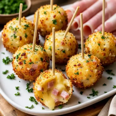 Cake Pops Jambon Fromage : L'Apéritif Original