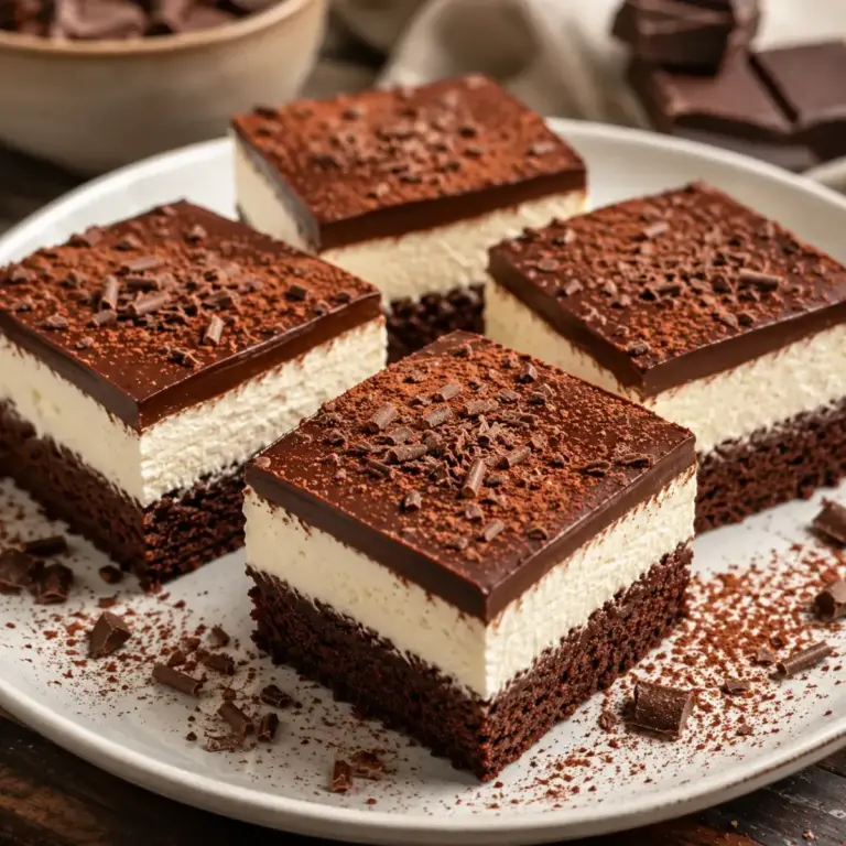 Carrés au Chocolat et Mascarpone : Fondants, Gourmands et Irrésistibles