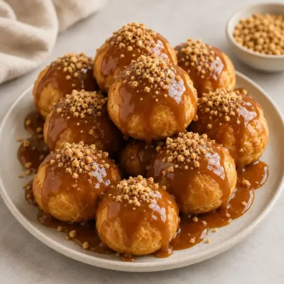 Choux au Caramel Maison : Une Gourmandise Irrésistible