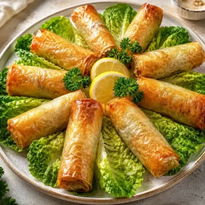 Cigares aux légumes croustillants : la recette facile, dorée et gourmande