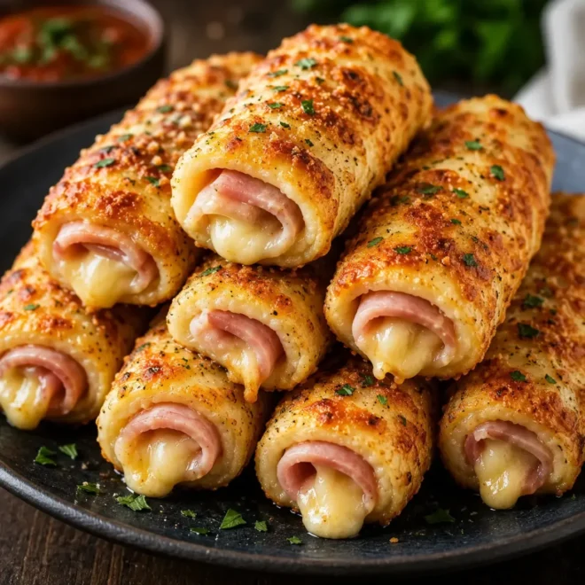 Cigares croustillants au jambon et fromage : fondants à cœur et ultra gourmands