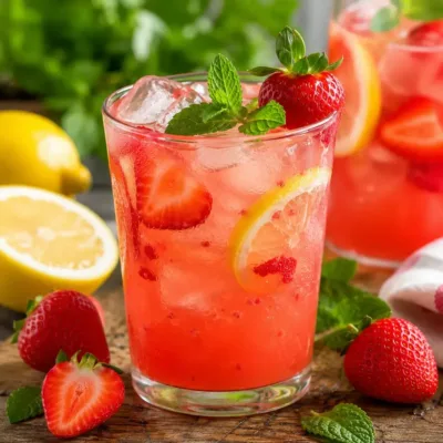 Citronnade à la Fraise Maison : Rafraîchissante et Facile