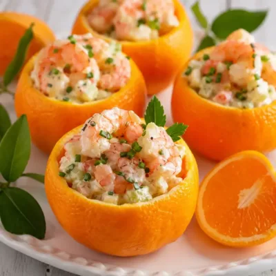 Clémentines Farcies aux Crevettes : Élégance et Fraîcheur