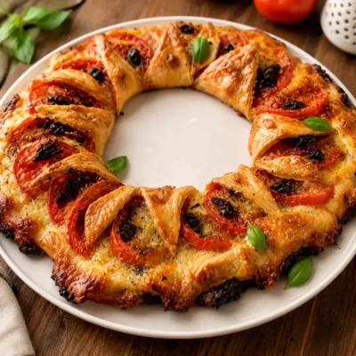 Couronne de Tomates-Mozzarella : Recette Spectaculaire