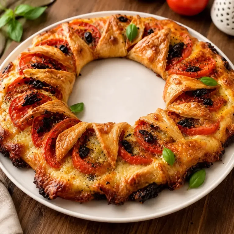 Couronne de Tomates-Mozzarella : Recette Spectaculaire
