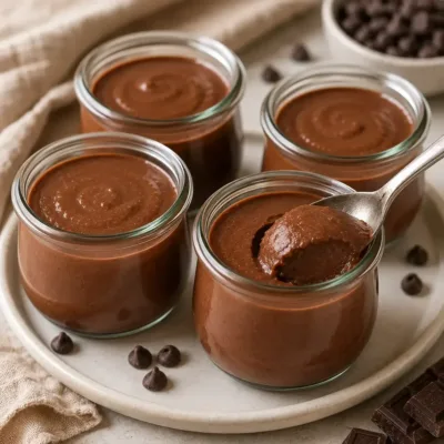 Crèmes Dessert au Chocolat Maison Ultra Onctueuses