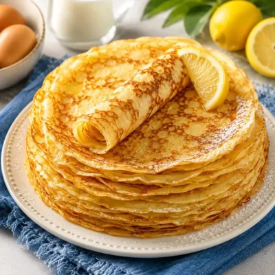 Crêpes Maison Moelleuses et Légères