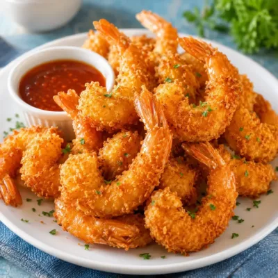 Crevettes Panées Croustillantes : Recette Facile