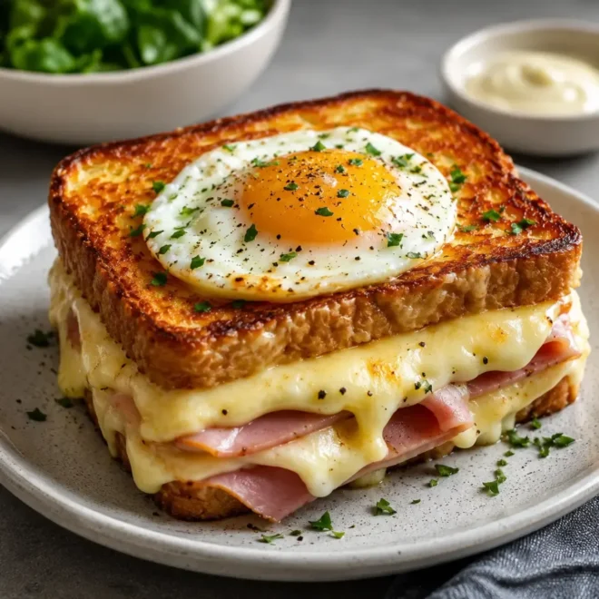 Croque-Monsieur Gourmand à la Béchamel