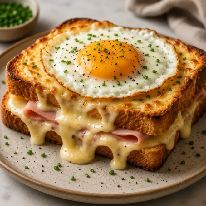 Croque-Monsieur Gratiné à la Béchamel : Le Grand Classique Français Ultra Gourmand