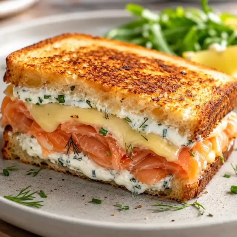 Croque Saumon au Fromage Frais : Recette Rapide
