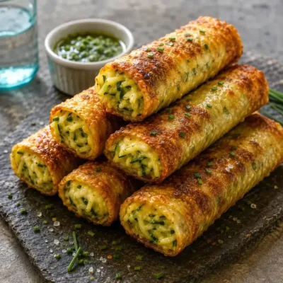 Croustillants de Courgettes et Fromage Savoureux