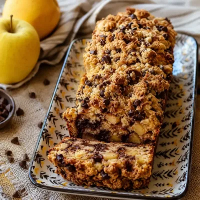 Crumble aux pommes chocolat : un délice croustillant