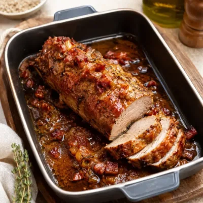 Filet mignon de porc au four : la recette tendre, juteuse et facile