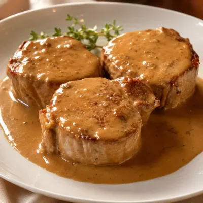 Filet Mignon Nappé de Sauce au Porto