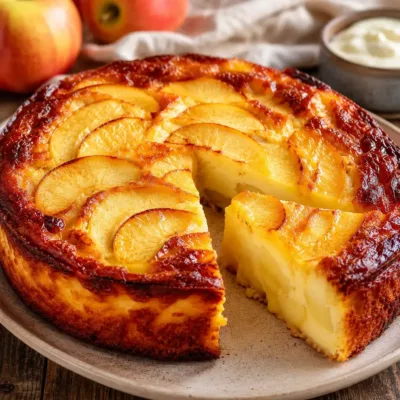 Flan aux Pommes et Yaourt : Un Délice à Partager