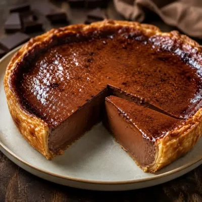 Flan Parisien au Chocolat : Fondant et Irrésistible