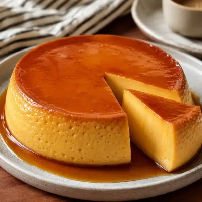 Flan Vénézuélien : Quesillo Caramélisé Fondant